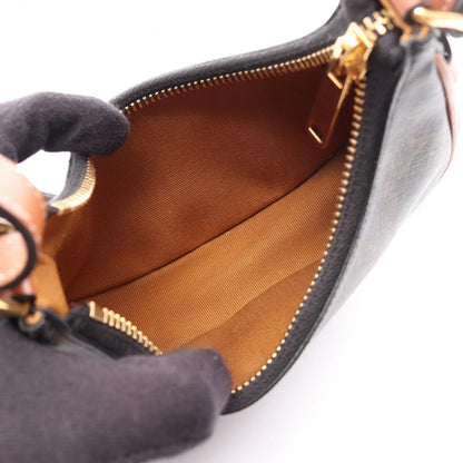 Celine Handbag Ava Mini Ava Triomphe Brown Canvas Leather — view 3