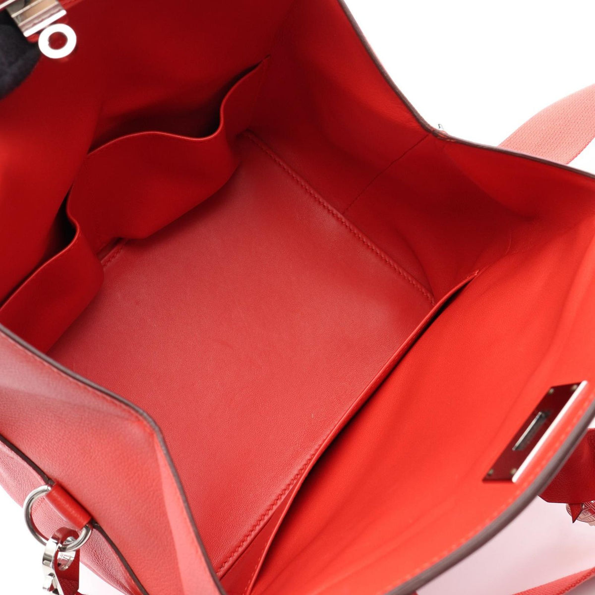 Hermes Handbag Tool Box 20 le Ju Pivoine 2-Way le Ju Leather — view 3