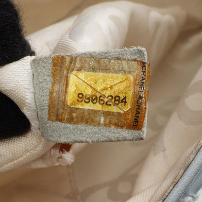 Chanel Handbag Wild Stitch Top Handle Light Blue Leather — view 5