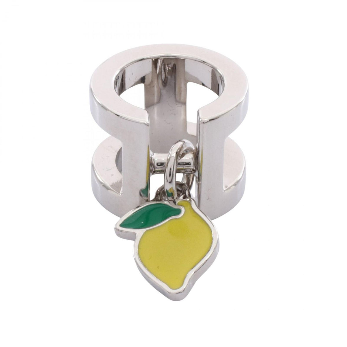 Hermes Scarf Ring Twilly Mini Citron