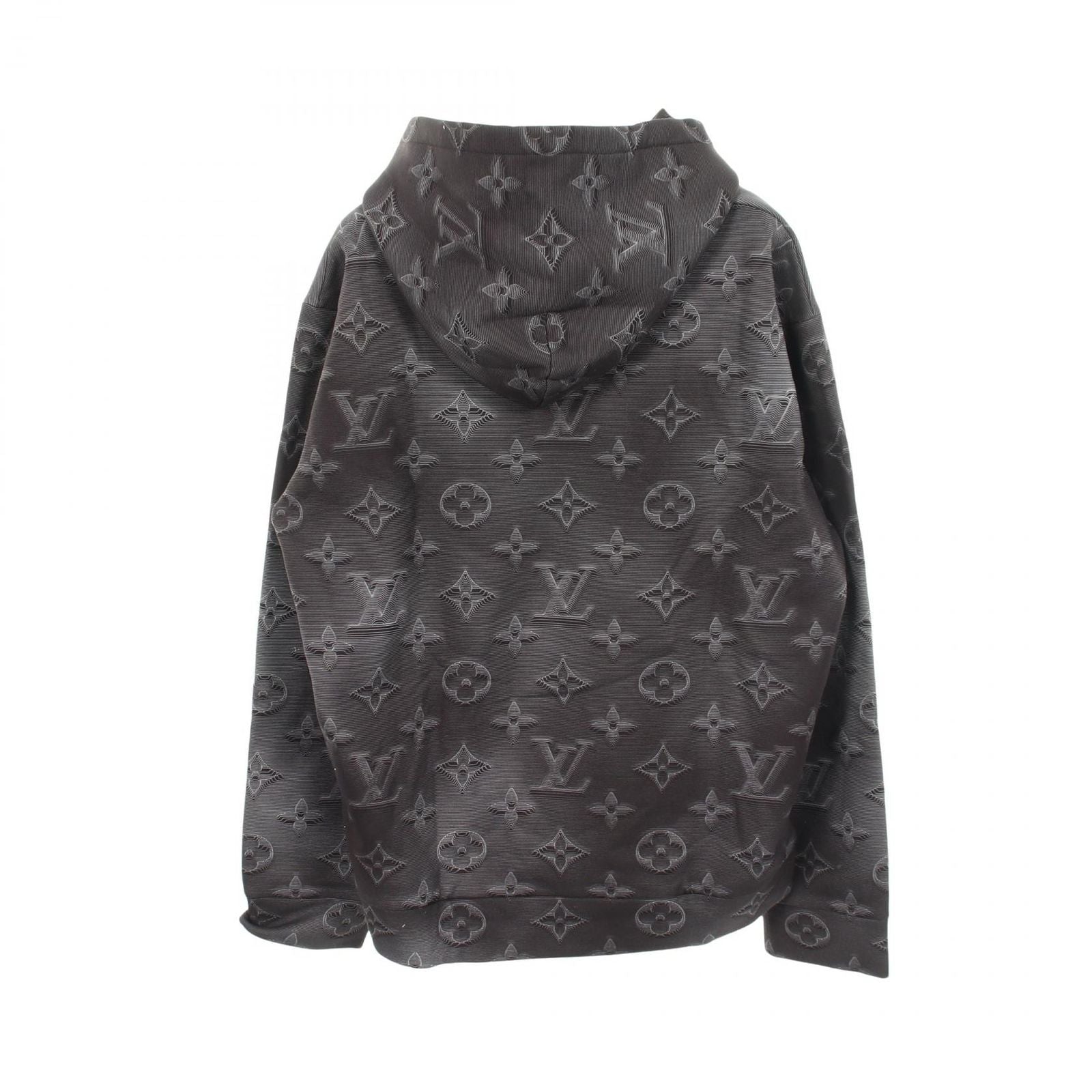 Louis Vuitton Hoodie Monogram Brushed Lining Ikn Cotton — view 2