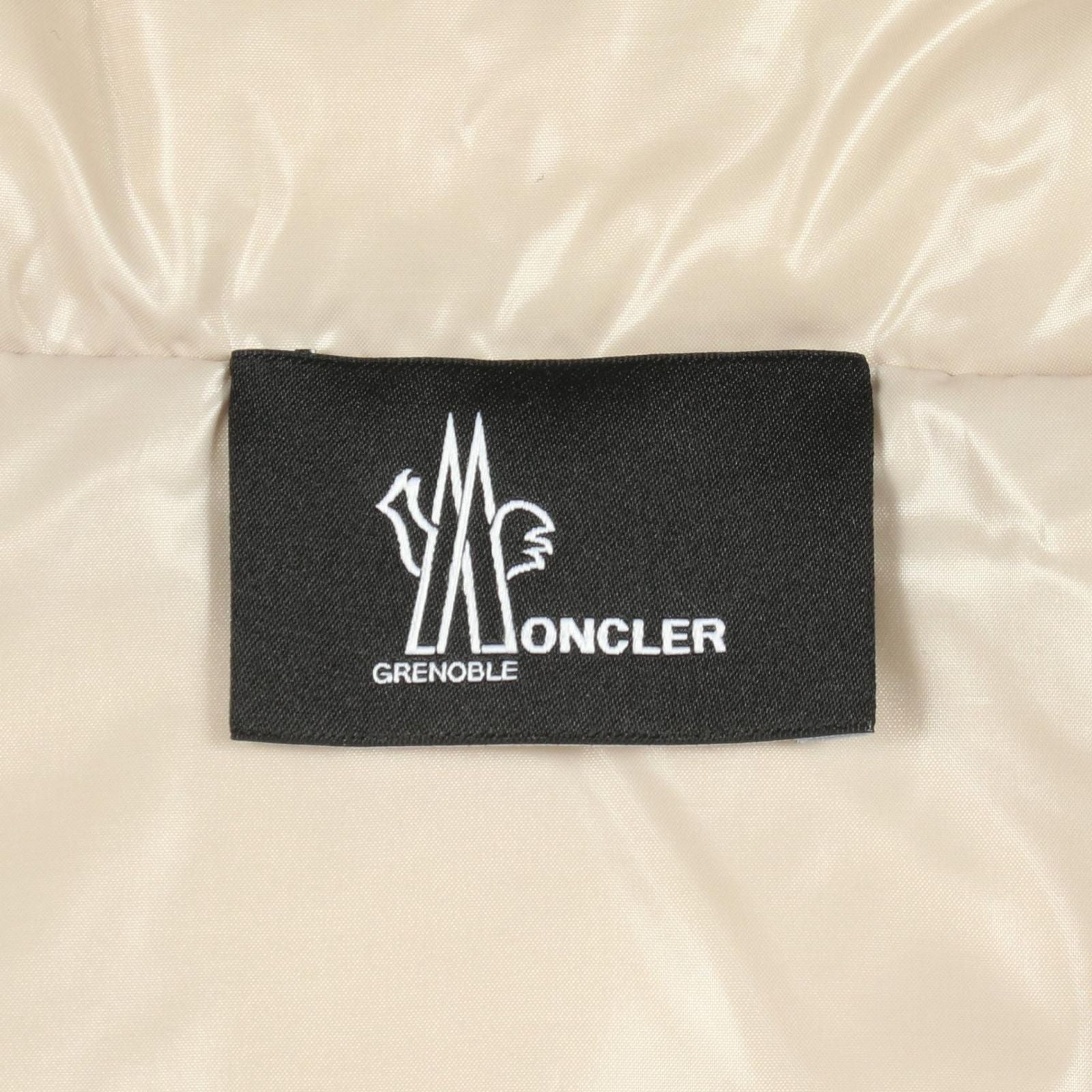 Moncler Grenoble Down Vest Teddy Fleece with Hood Nylon — view 3