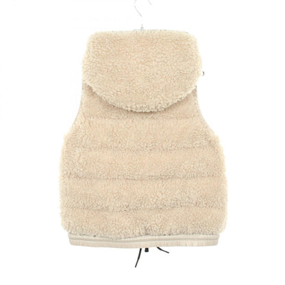 Moncler Grenoble Down Vest Teddy Fleece with Hood Nylon — view 2