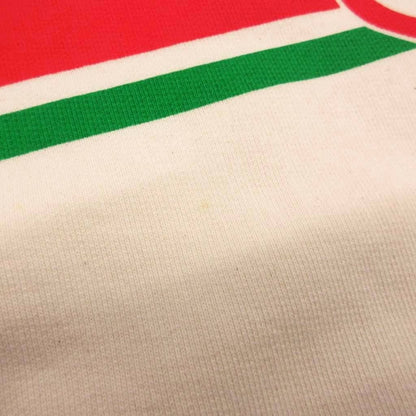 Gucci Crew Neck Sweatshirt Shirt Interlocking G Web Stripe XS Ivory — view 7