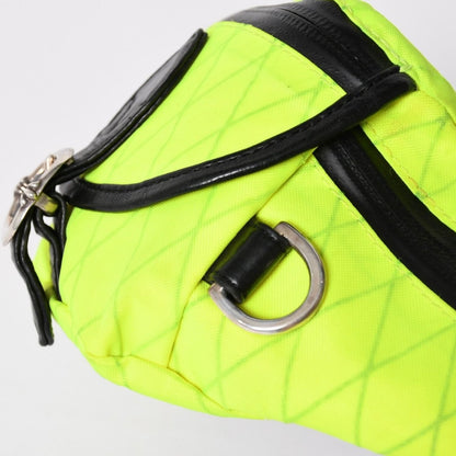 Chrome Hearts 1 Snat Pack Nylon Shoulder Bag Dagger Gunslinger Lime Green — view 4