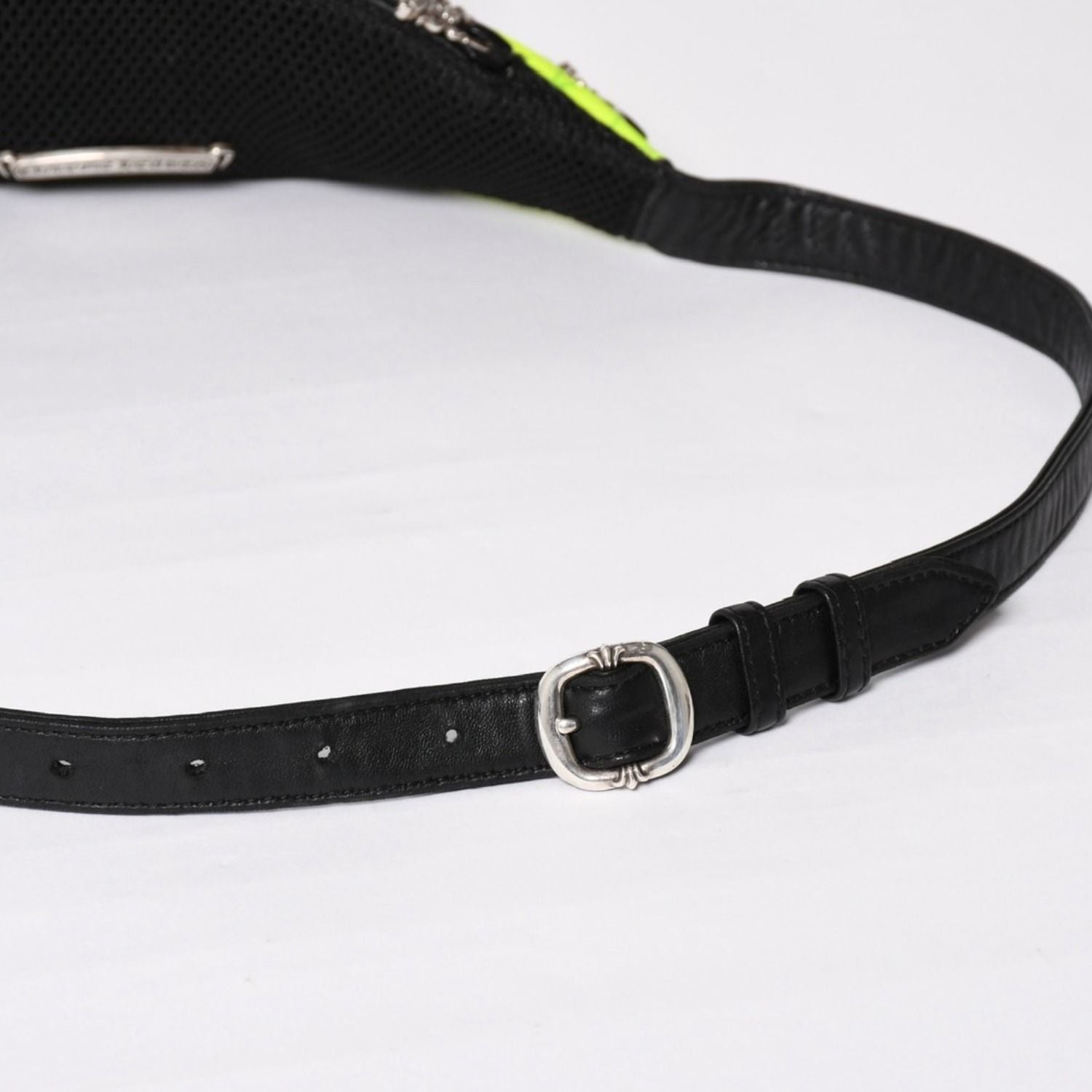 Chrome Hearts 1 Snat Pack Nylon Shoulder Bag Dagger Gunslinger Lime Green — view 7