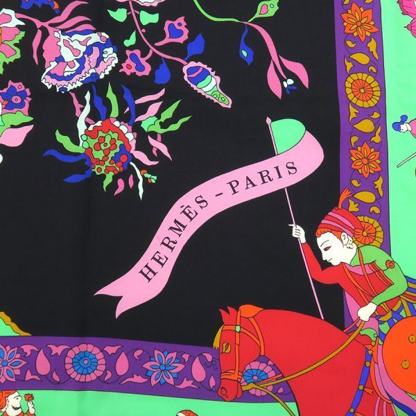 Hermes Carre Geant Silk Twill Plume Scarf — view 8