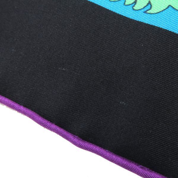 Hermes Carre Geant Silk Twill Plume Scarf — view 3