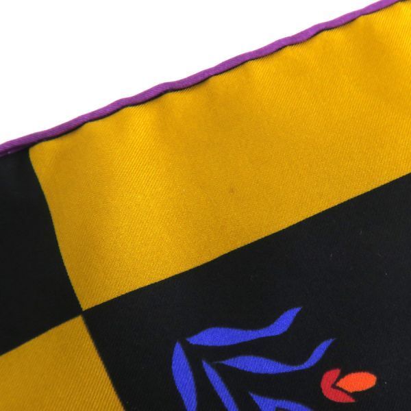 Hermes Carre Geant Silk Twill Plume Scarf — view 6