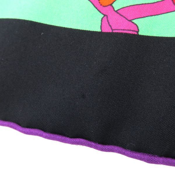 Hermes Carre Geant Silk Twill Plume Scarf — view 5