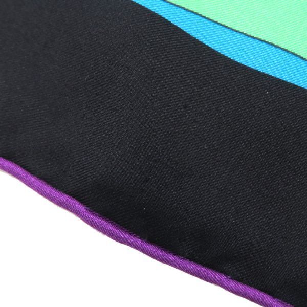 Hermes Carre Geant Silk Twill Plume Scarf — view 2