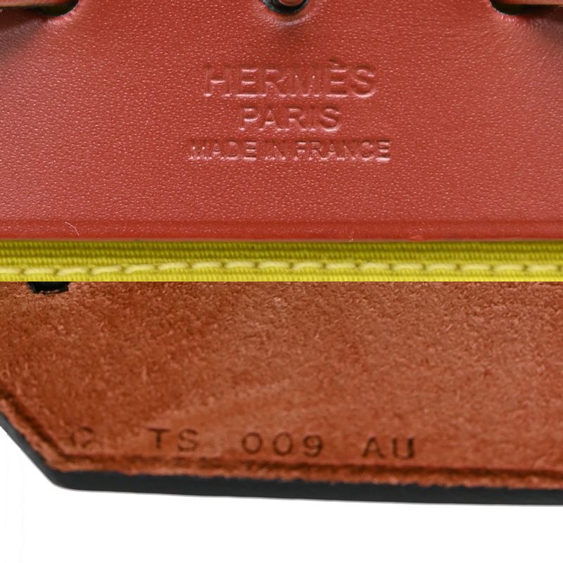 Hermes Handbag Yellow — view 8