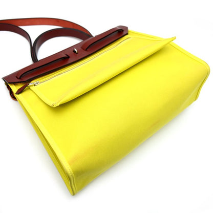 Hermes Handbag Yellow — view 4