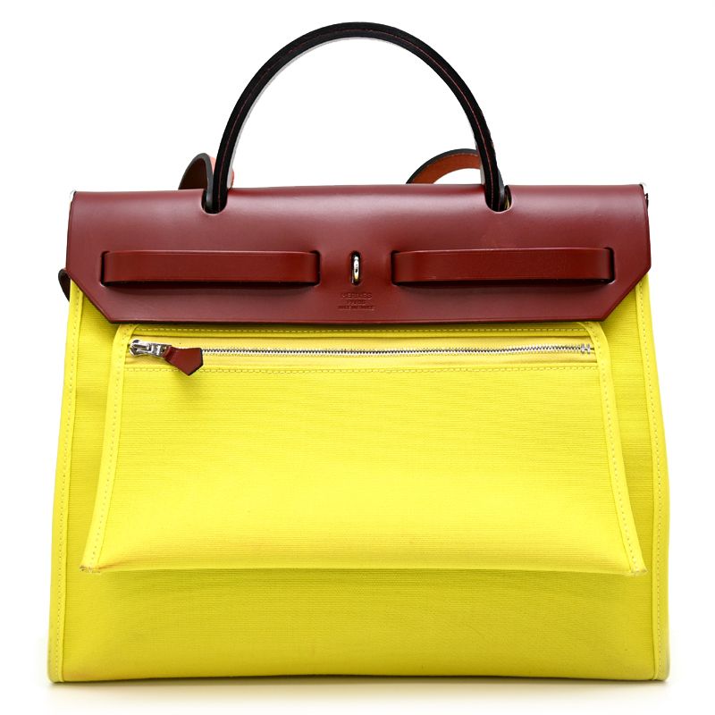 Hermes Handbag Yellow — view 2