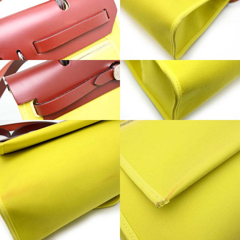 Hermes Handbag Yellow — view 7