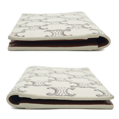 Celine Vertical Card Holder Triomphe White Case — view 5