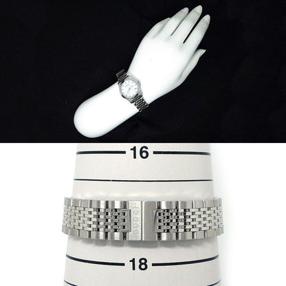 Gucci Watch Timeless 126.5 GG Pattern White Shell Dial Date Luminous Index — view 8