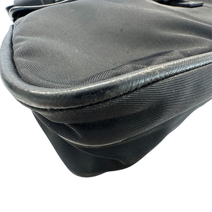 Prada Shoulder Bag Nylon Black Going Out Crossbody Adult Simple — view 4