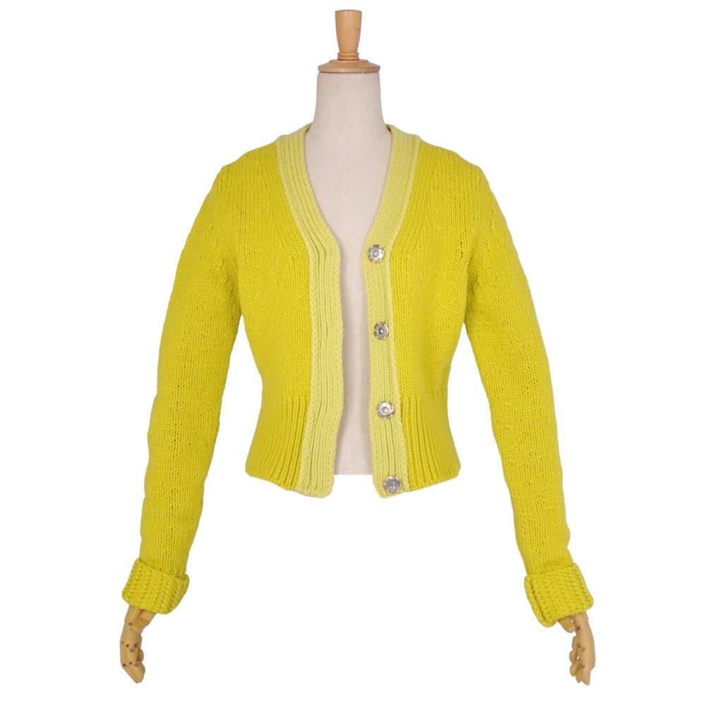 Bottega Veneta Cardigan Yellow — view 3