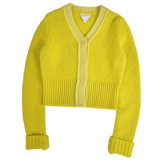 Bottega Veneta Cardigan Yellow