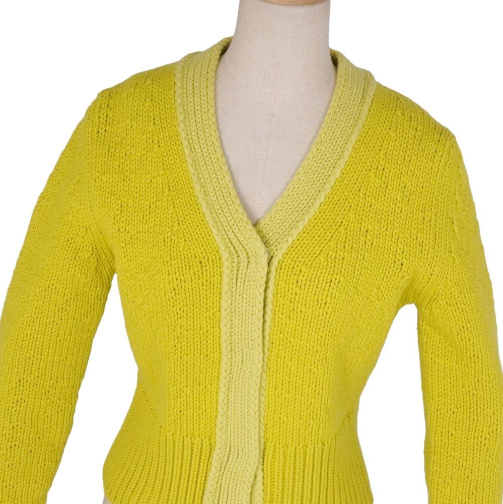 Bottega Veneta Cardigan Yellow — view 4