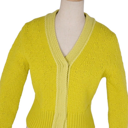 Bottega Veneta Cardigan Yellow — view 4