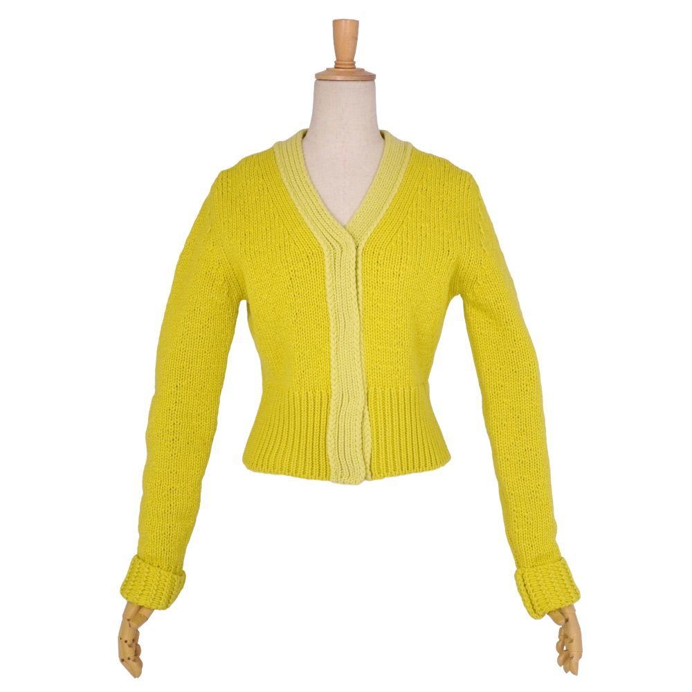 Bottega Veneta Cardigan Yellow — view 2