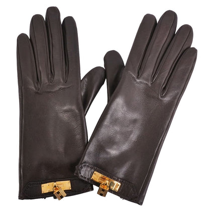 Hermes Gloves Kelly Cadena Padlock