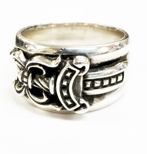 Chrome Hearts Dagger Ring Silver