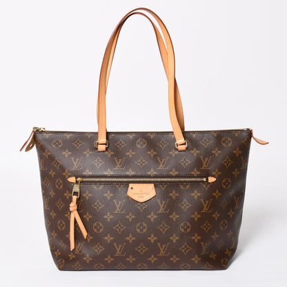 Louis Vuitton Iena MM Tote Bag Monogram Brown Gold