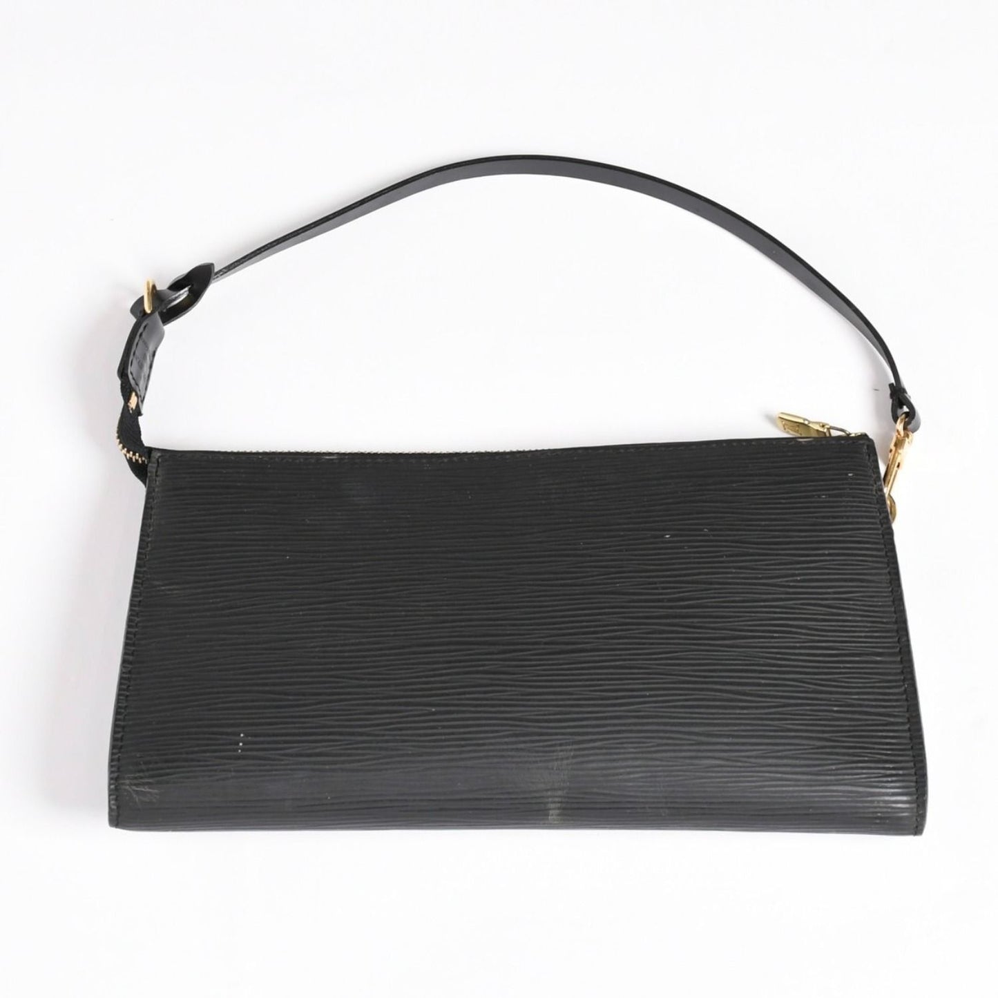 Louis Vuitton Pochette Accessoires Pouch Epi Black Gold — view 2