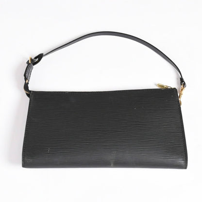 Louis Vuitton Pochette Accessoires Pouch Epi Black Gold — view 2