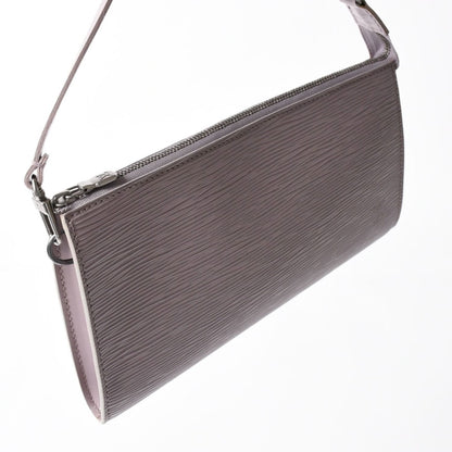 Louis Vuitton Pochette Accessoires Pouch Epi Lavender Silver — view 3