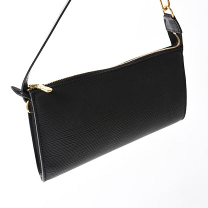 Louis Vuitton Pochette Accessoires Pouch Epi Black Gold — view 3
