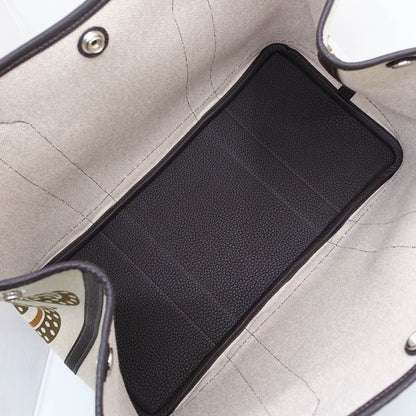 Hermes Garden Party ―Pm Electric Handbag Around Toile H Plume Negonda — view 6