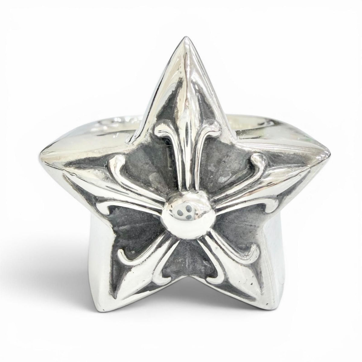 Chrome Hearts Str Large Star Ring 925 Sterling Silver — view 2