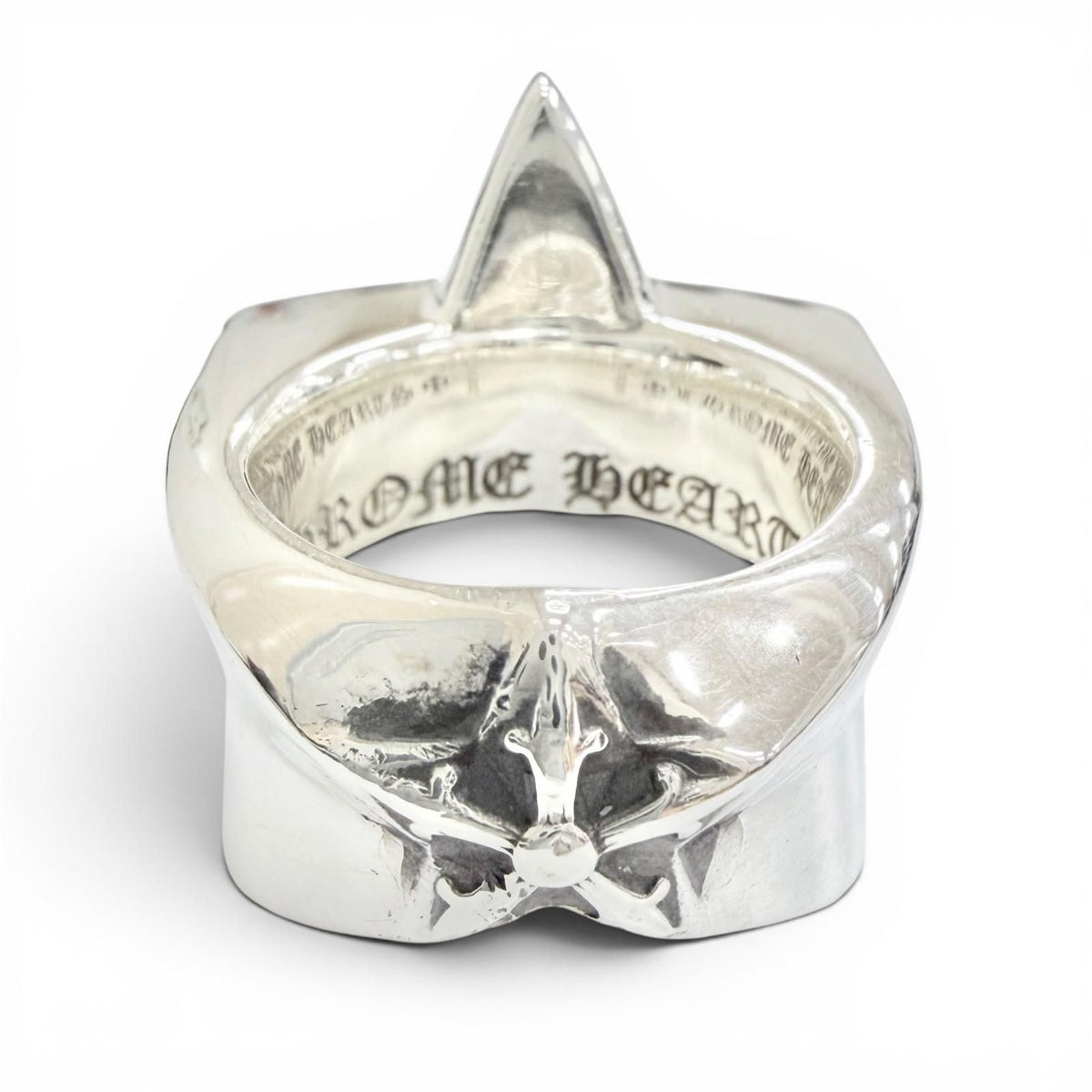 Chrome Hearts Str Large Star Ring 925 Sterling Silver — view 5