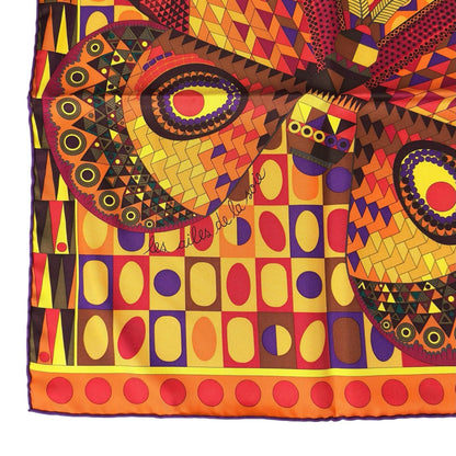 Hermes Carre 90 Silk Wings Les Ailes de la Soie 100% Scarf Multicolor — view 5