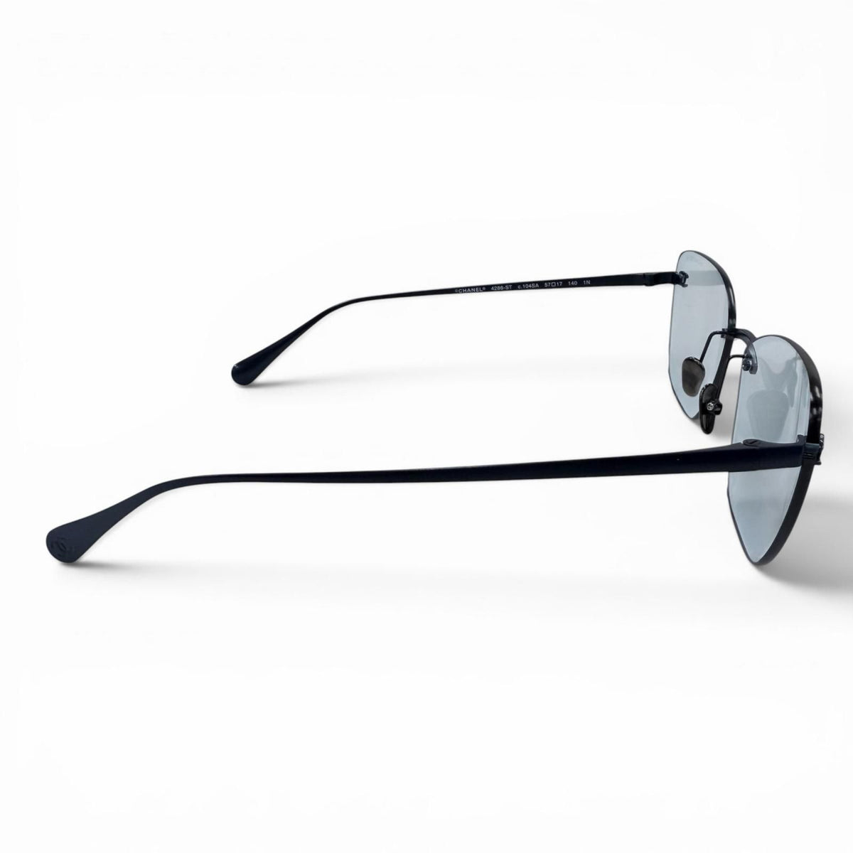 Chanel Sunglasses Navy — view 6