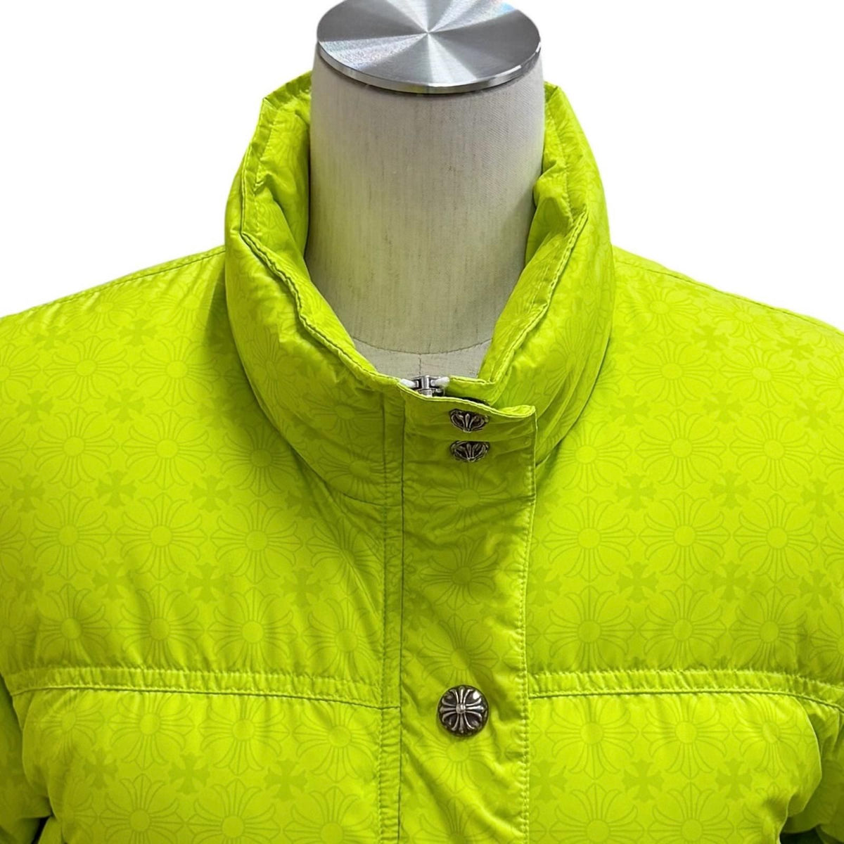 Chrome Hearts Stiff Poupa Crop Padding CH Plus Down Jacket All Over Pattern — view 4