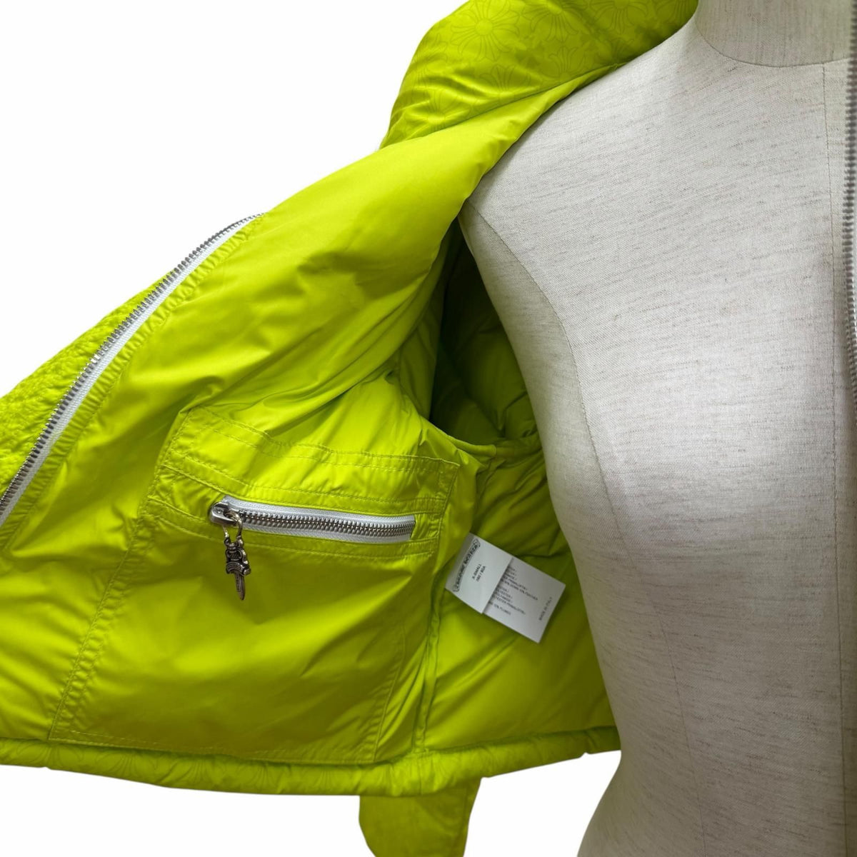 Chrome Hearts Stiff Poupa Crop Padding CH Plus Down Jacket All Over Pattern — view 5