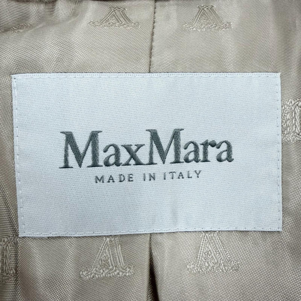 Max Mara Teddy Bear Alpaca Wool Fleece Jacket Beige 36 — view 7