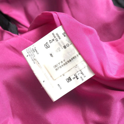 Fendi Vintage Dress 42 Quilted Ruffles — view 8