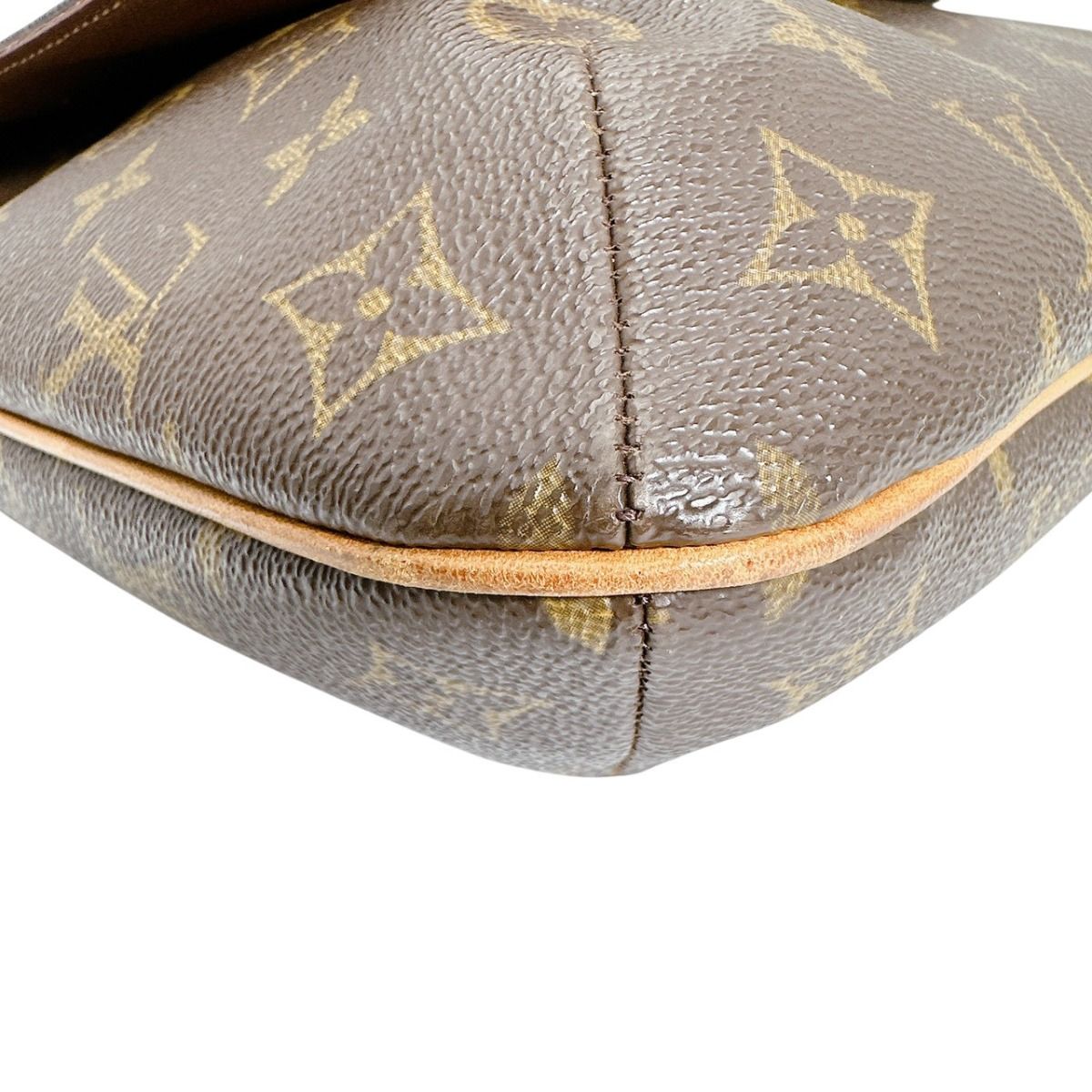 Louis Vuitton Monogram Musette Crossbody Bag Brown — view 8