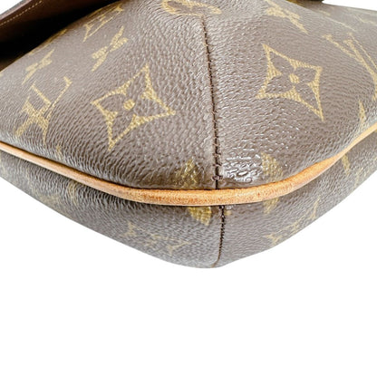 Louis Vuitton Monogram Musette Crossbody Bag Brown — view 8