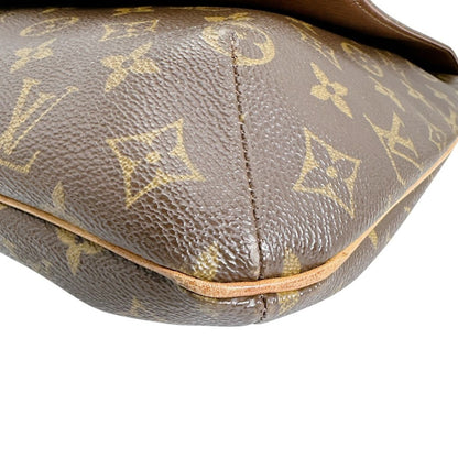 Louis Vuitton Monogram Musette Crossbody Bag Brown — view 7