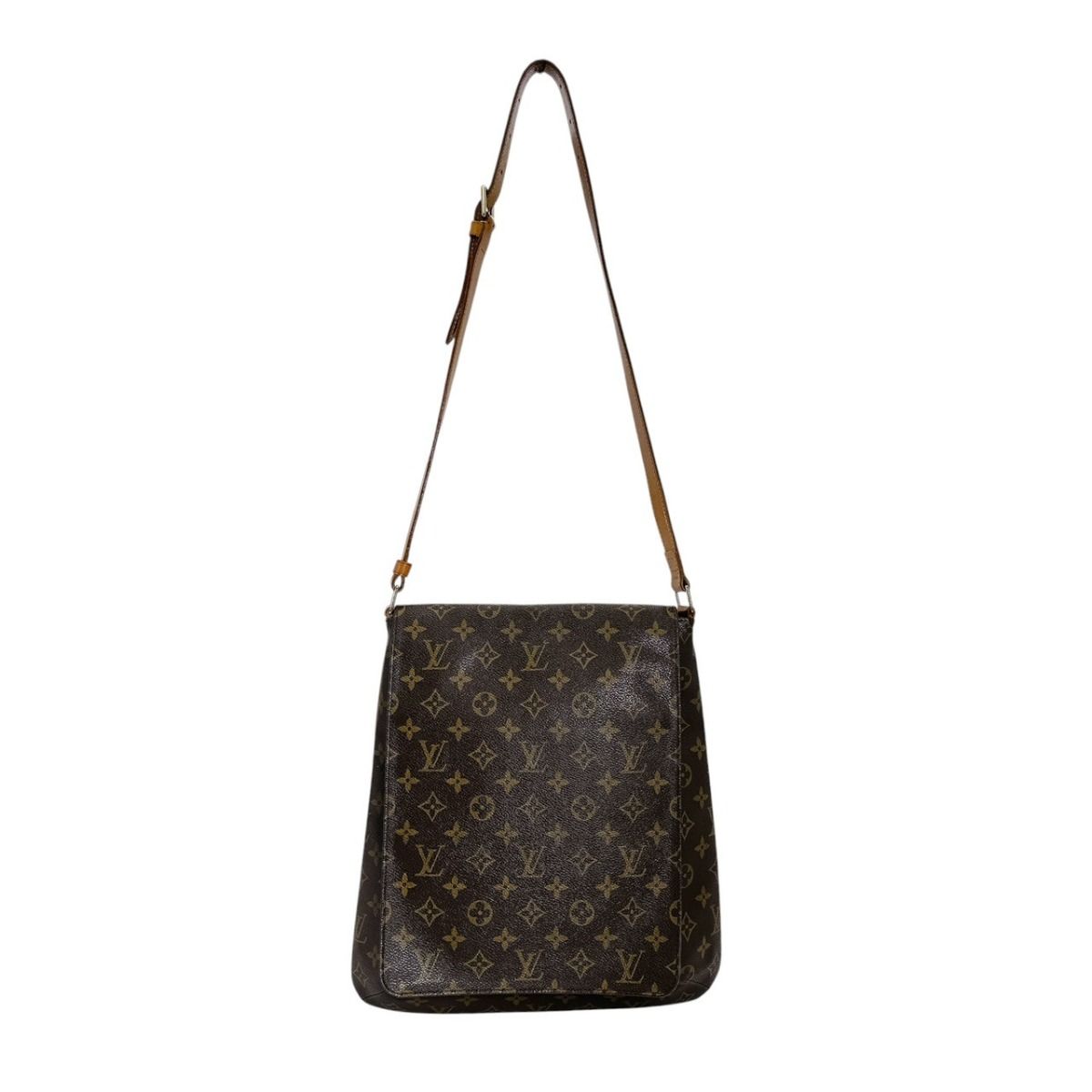 Louis Vuitton Monogram Musette Crossbody Bag Brown — view 4