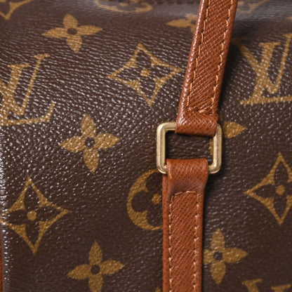 Louis Vuitton Papillon 26 Handbag Monogram Brown Leather Gold Vintage 4 — view 4
