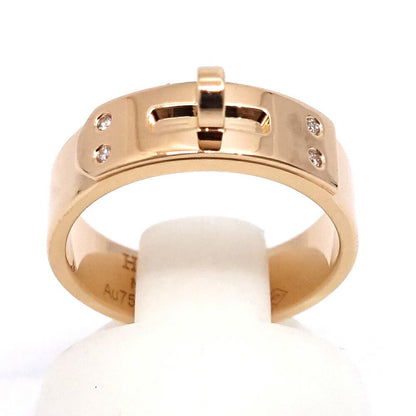 Hermes Kelly Ring Diamond Pink Gold — view 2