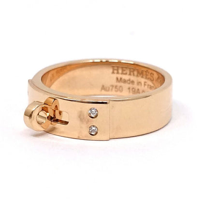 Hermes Kelly Ring Diamond Pink Gold — view 5